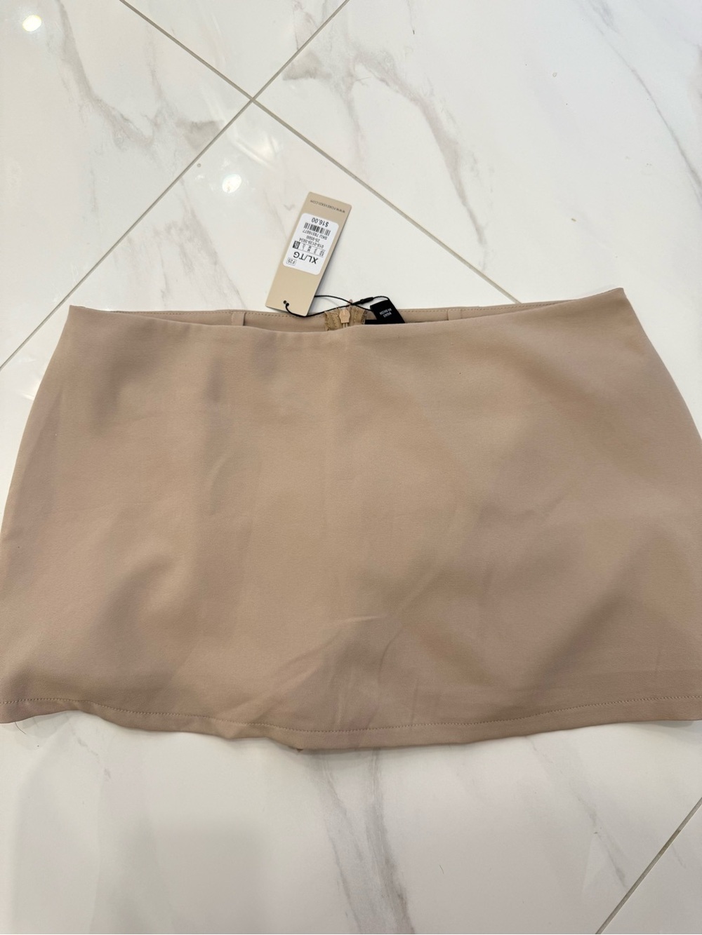 Forever 21 Neutral Beige Mini Skirt